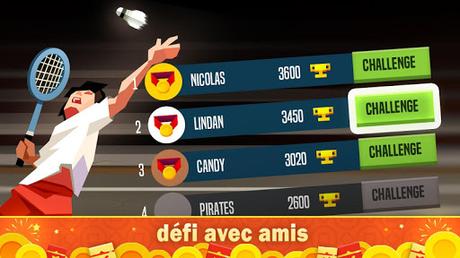 Code Triche Ligue de badminton APK MOD (Astuce) 5