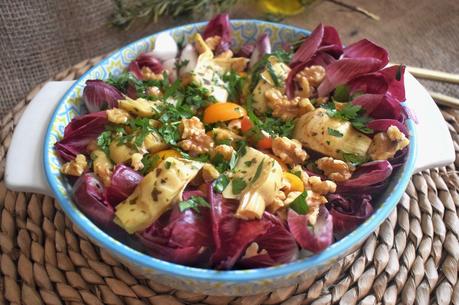 Salade d'endives rouges " carmine "