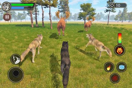Code Triche simulateur de loup: jeu de jungle sauvage  APK MOD (Astuce) 2