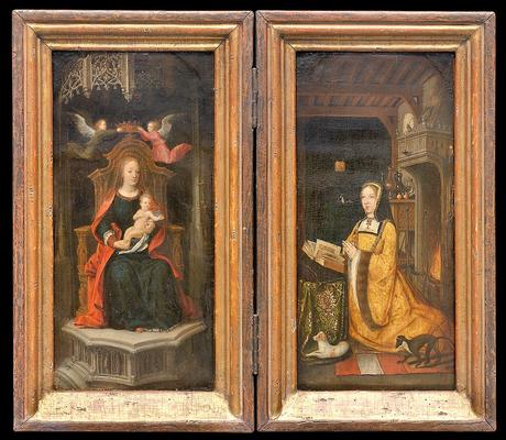 Master_of_1499 1500-10 Diptyque de Marguerite d'Autriche Museum voor Schone Kunsten, Ghent