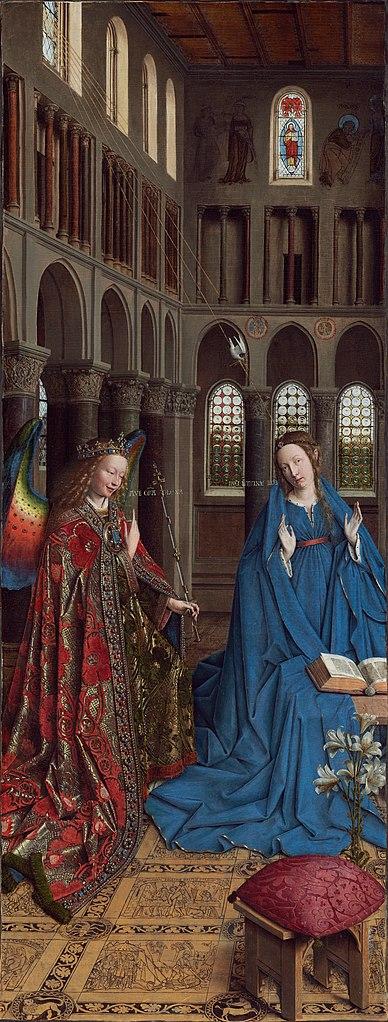 Van Eyck Annonciation 1434-36 NGA