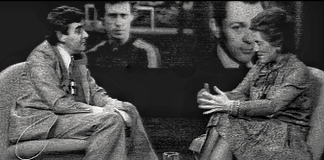 Françoise Giroud et Bernard Pivot