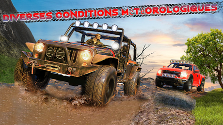 Télécharger Gratuit Offroad Jeep Driving & Racing cascades APK MOD (Astuce) 4