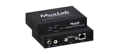Transmettez facilement de l’audio sur IP grâce aux extendeurs MuxLab 500755