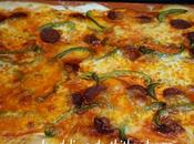 pizza chorizo poivron vert
