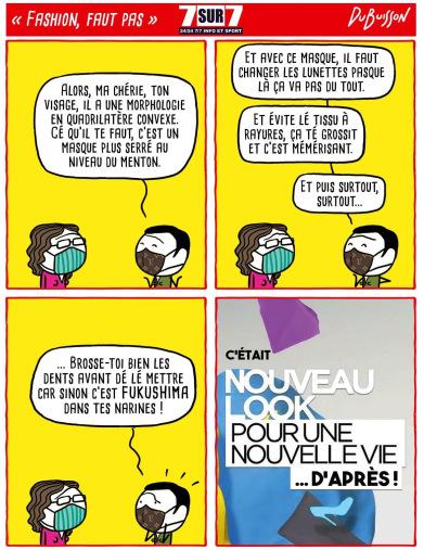 Journal de bord du déconfinement #60 et 61 Coronavirus – Salade grecque et masques… encore Journal de bord du déconfinement #60 et 61 Coronavirus – Salade grecque et masques… encore