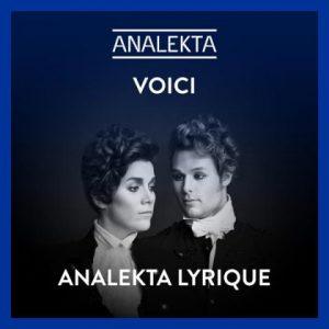 Analekta « bleu » et lyrique, un message des résidents et résidentes de l’Atelier lyrique de l’Opéra de Montréal et « Le Petit Festival » d’ICI Musique » avec Yannick Nézet-Séguin