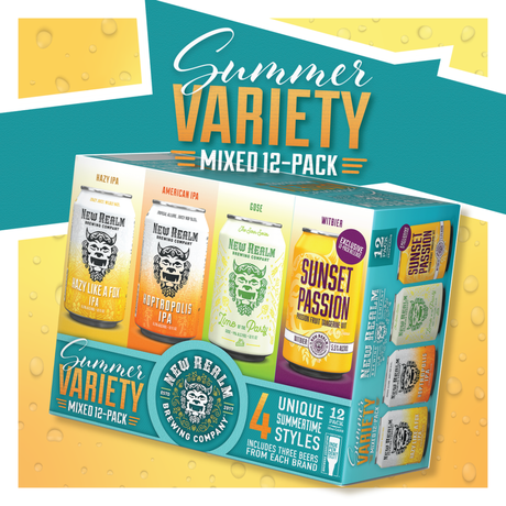 Bière artisanale – New Realm Brewing présente le pack de 12 mixtes d’été
 – Bière brune