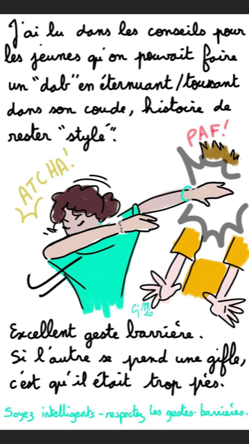 Journal de bord du déconfinement #63 Coronavirus – Paninis aux aubergines confites et mozzarella – Dab éternuement