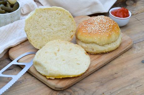 Pains burger maison