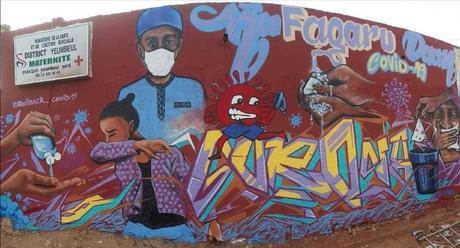 Le graffiti pour sauver des vies. L’art s’engage contre le coronavirus au Sénégal