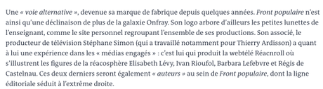 Magique Onfray : la fachosphère l’adore… (#FrontPopulaire, vraiment ?) Magique Onfray : la fachosphère l’adore… (#FrontPopulaire, vraiment ?)