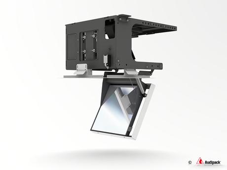 Découvrez la gamme de supports de rétro-projection par miroir chez Audipack