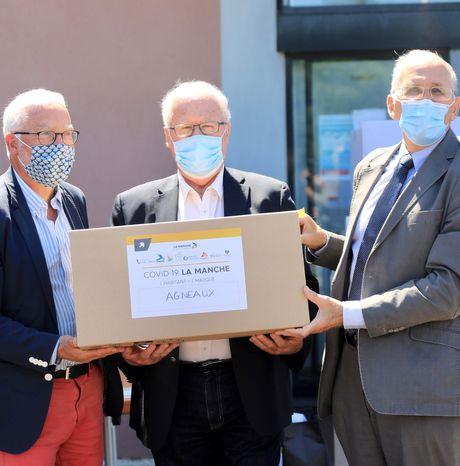#Manche #Covid19 : 79 000 masques distribués ce Mardi auprès des 61 communes de Saint-Lô Agglo