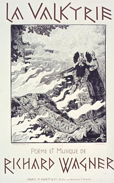 La Valkyrie, une affiche d'Eugène Grasset