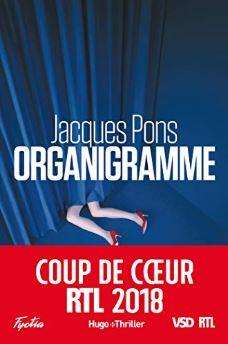 Couverture d'Organigramme de Jacques Pons