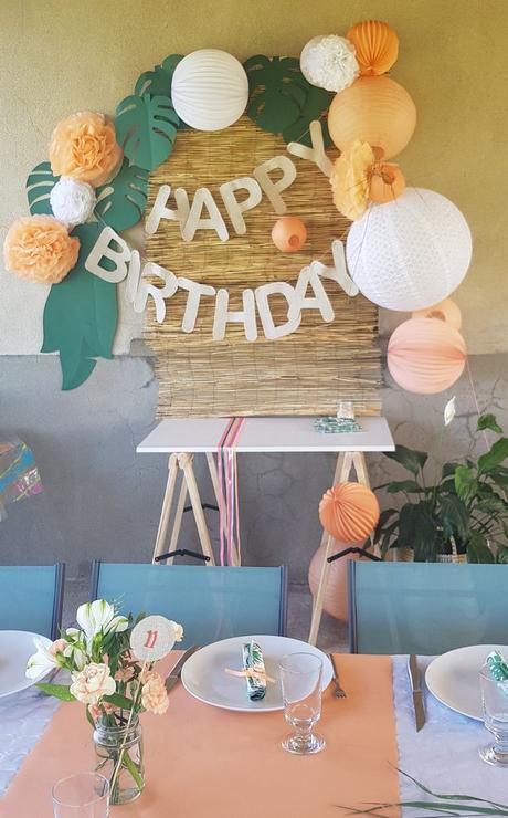 decoration anniversaire instagram