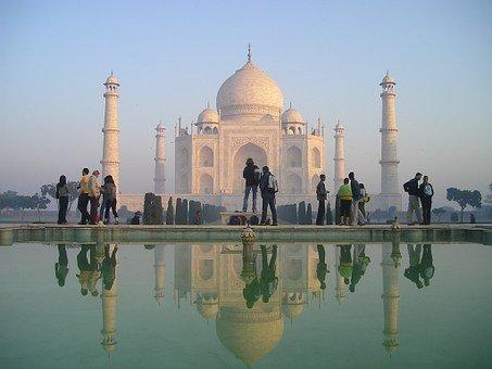 L'Inde, Taj, Mahal, Agra, Temple
