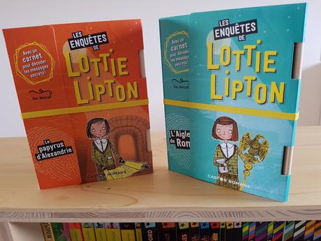 Les enquêtes de Lottie Lipton - Le papyrus d'Alexandrie - L'Aigle de Rome de Dan Metcalf et Rachelle Panagarry