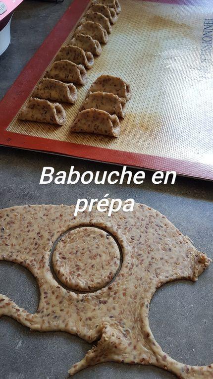 Babouches Gâteaux au sésame Babouches Gâteaux au sésame