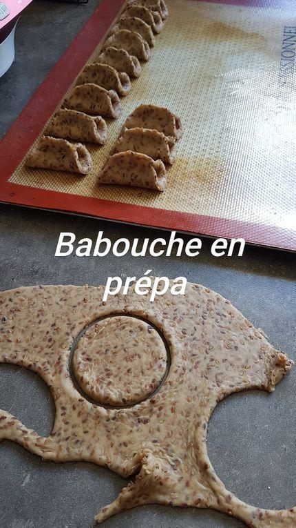 Babouches Gâteaux au sésame