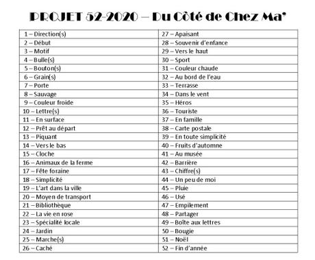 Projet 52-2020 #21 – Bibliothèque 52-2020_liste_themes