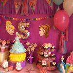 decoration anniversaire princesse disney