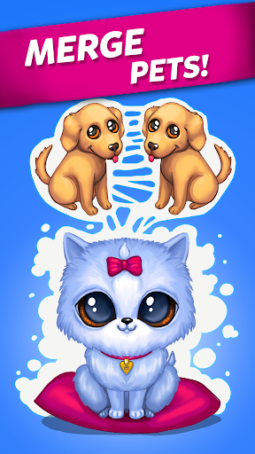 Code Triche Merge Cute Animals: Chat et Chien  APK MOD (Astuce) 5