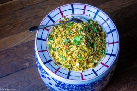 Envie d’Inde – Chou épicé au riz (cabbage rice)