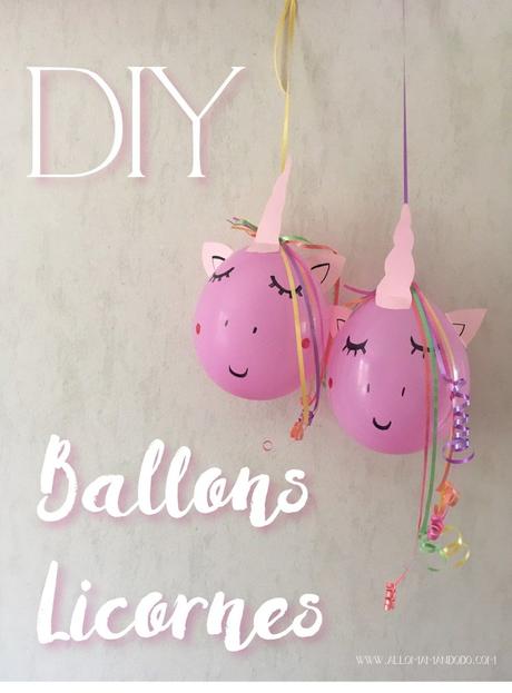 decoration anniversaire licorne diy
