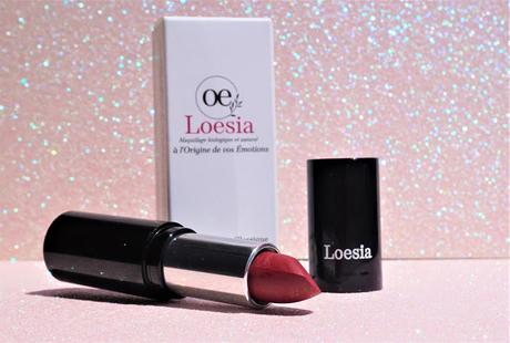 Loésia, rouge bio - teinte Cerise Loesia, le bio luxueux à vos lèvres