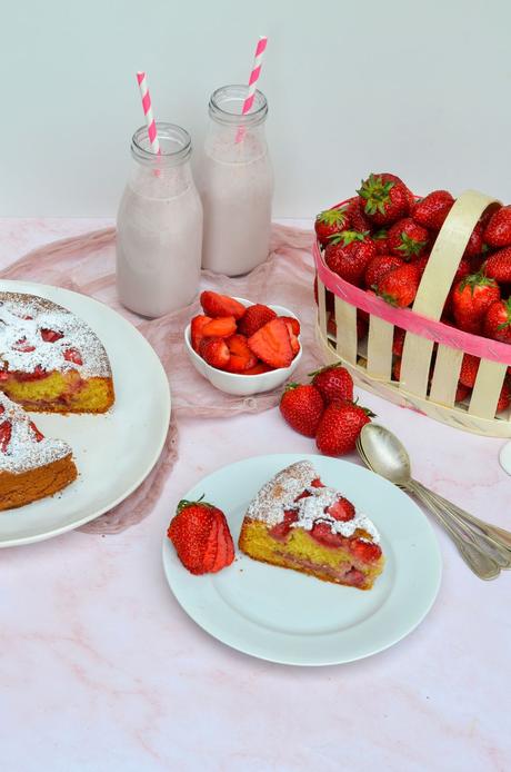 Moelleux aux fraises Moelleux aux fraises