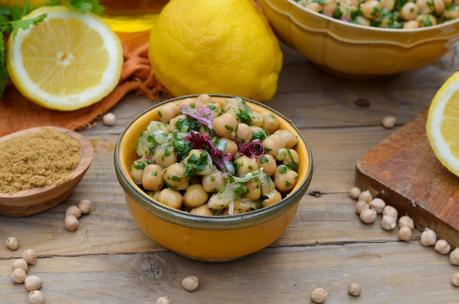 Balilah (salade de pois chiches) du chef Ottolenghi