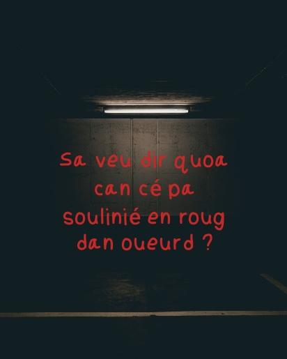 La faute de l'orthographe