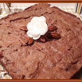 Brownie au chocolat de Cyril Lignac - Oh, la gourmande..