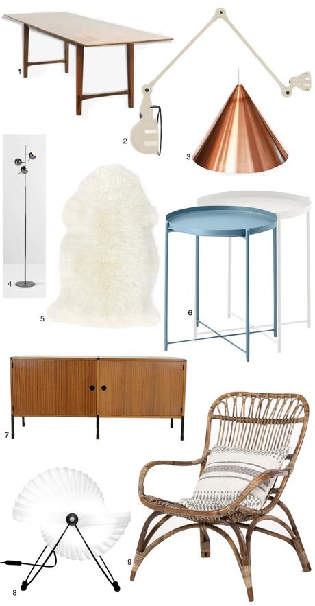 L’appartement rétro dans un écrin signé Fernand Pouillon design mobilier meuble iconique emblématique années 50 fifties mid-century Renz Fabricius