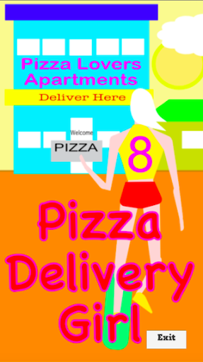 Télécharger Pizza Delivery Girl- Deliver and Avoid Obstacles. APK MOD (Astuce) screenshots 1