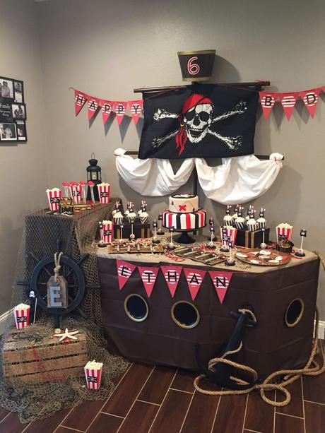 decoration anniversaire pirate - Paperblog