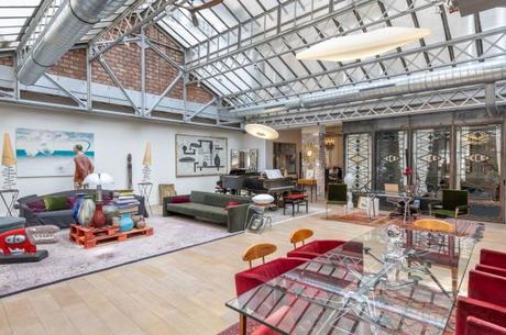 Loft exceptionnel dans un ancien garage parisien