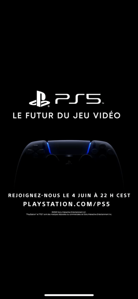 PlayStation 5, rendez vous le 4/06/2020