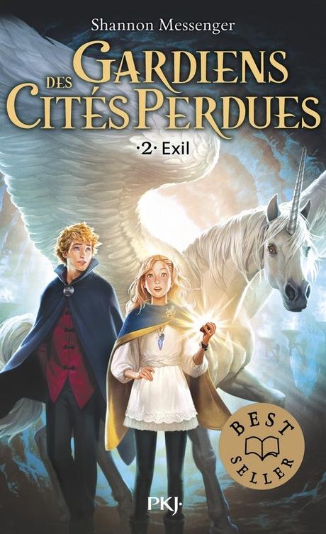 Couverture Gardiens des cités perdues, tome 2 : Exil