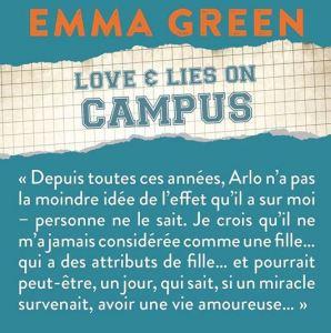Love & Lies on campus (part 1)