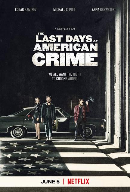 Affiche US pour The Last Days of American Crime de Olivier Megaton