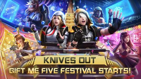 Télécharger Knives Out-No rules, just fight! APK MOD (Astuce) Télécharger Knives Out-No rules, just fight! APK MOD (Astuce) screenshots 1