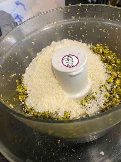 Pâtes au pesto de menthe et asperges vertes