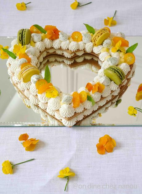 number cake , fêtes des mères , agrumes , mascarpone , fleur d'oranger , palais des thés