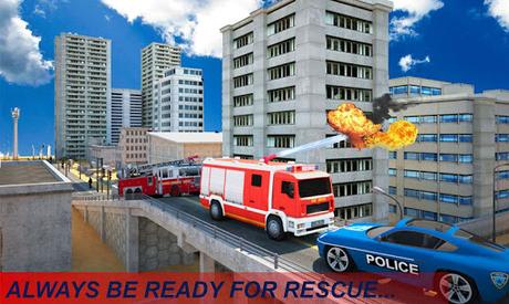 Télécharger Gratuit Fire Truck Emergency Rescue APK MOD (Astuce) 1