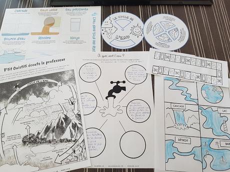 EXPLORE THE UNIVERSE #6 Le cycle de l'eau [Activités, Documentaires]