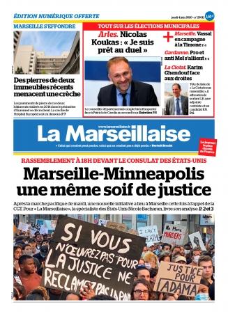 04/06/2020 – UNE et ÉDITO de L’HUMANITÉ et LA MARSEILLAISE…(Cliquer pour voir la suite) 04/06/2020 – UNE et ÉDITO de L’HUMANITÉ et LA MARSEILLAISE…(Cliquer pour voir la suite)