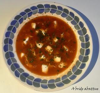 La Sopa azuteca ou soupe aztèque